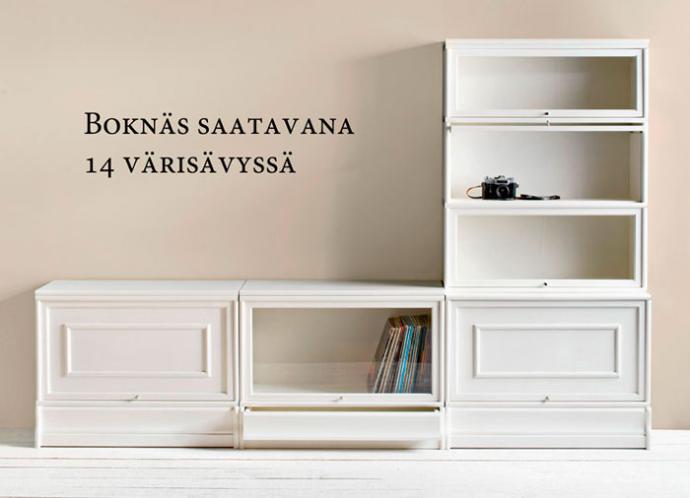 Boknäs kirjahylly valkoinen.