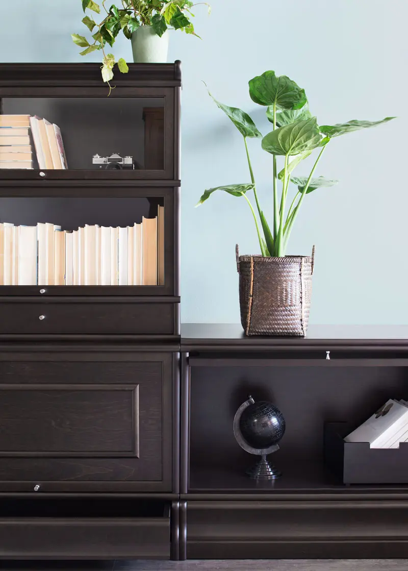 Boknäs kirjahylly wenge