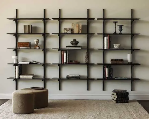 Ethnicraft PI seinähylly ja Barrow rahit