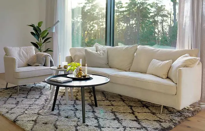 Boknäs Julia sohva ja nojatuoli