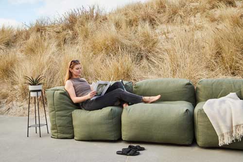 Tuolimoduuli Soft Sofa, Olive