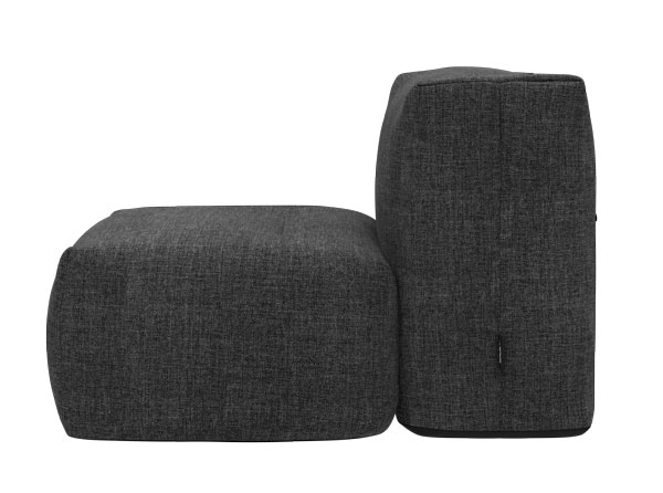 Tuolimoduuli Soft Sofa, Black