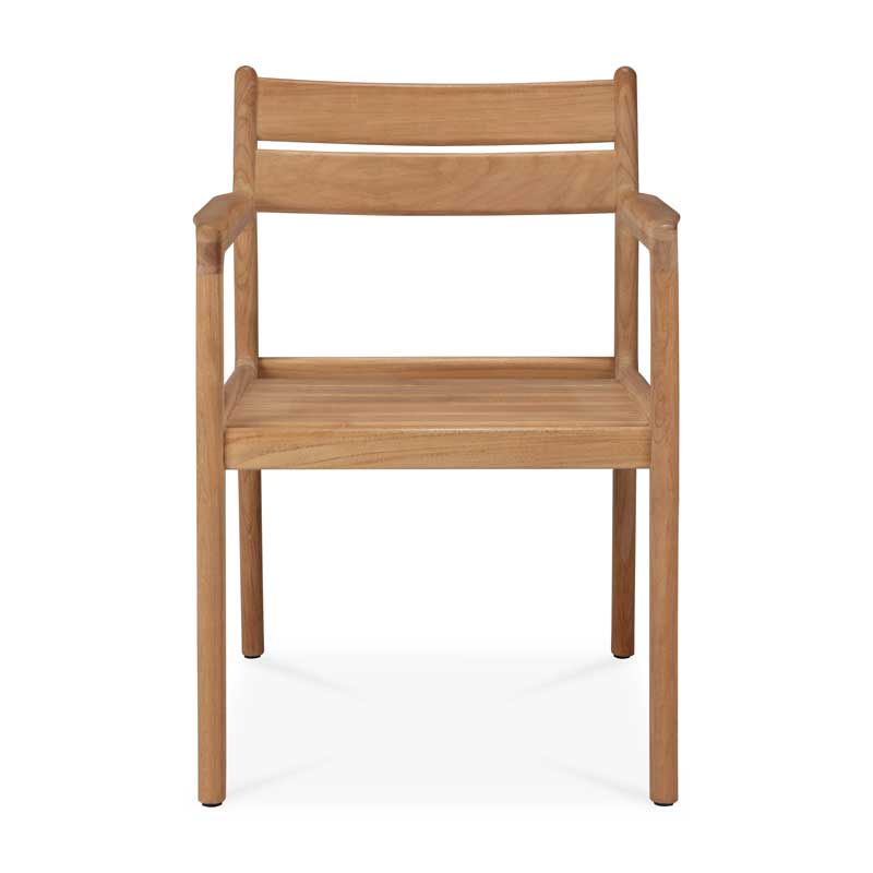 Käsinojatuoli Jack Outdoor, tiikki