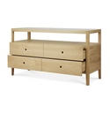 Lipasto Spindle 150 x 56 cm, tammi