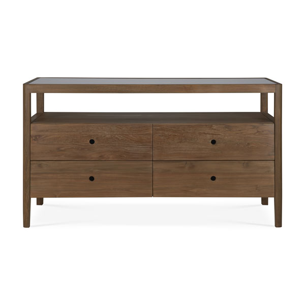 Lipasto Spindle 150 x 56 cm, tiikki