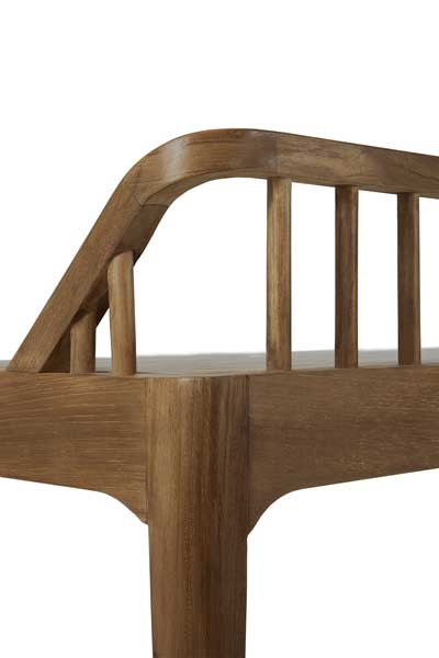 Penkki Spindle 150 x 35 cm, tiikki