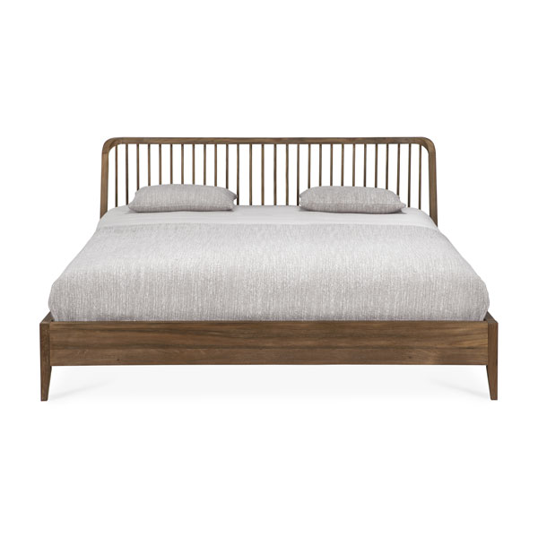 Sänky Spindle 180 cm, teak