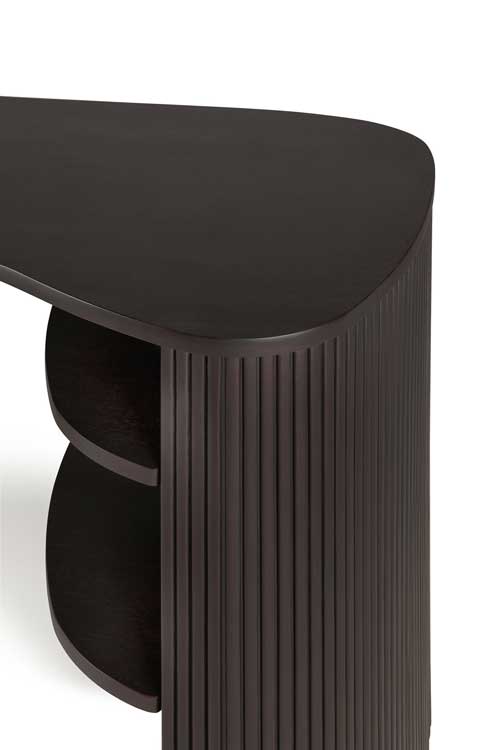 Työpöytä Roller Max 137 x 52 cm, mahonki