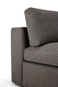 Moduulisohva Mellow, 1:n istuttava, Granite Eco