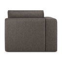 Moduulisohva Mellow, käsinoja oikealla, Granite Eco