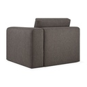Moduulisohva Mellow, käsinoja vasemmalla, Granite Eco
