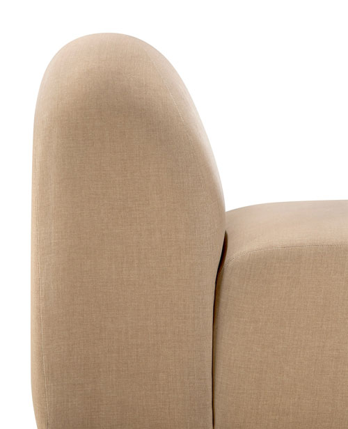 Moduulisohva Bulky 1:n istuttava, Light Sepia