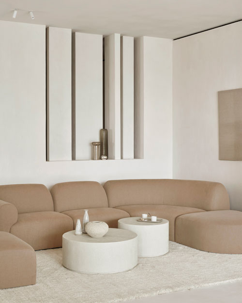 Moduulisohva Bulky, rahi, Light Sepia