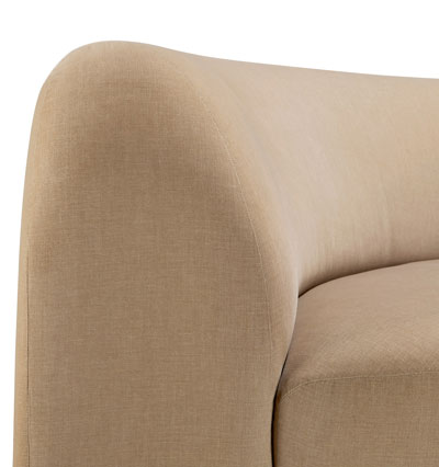 Moduulisohva Bulky, 90° kulma, Light Sepia