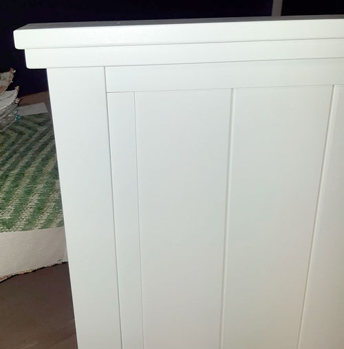 Sängynpääty Scandic 210 cm, lumivalkoinen