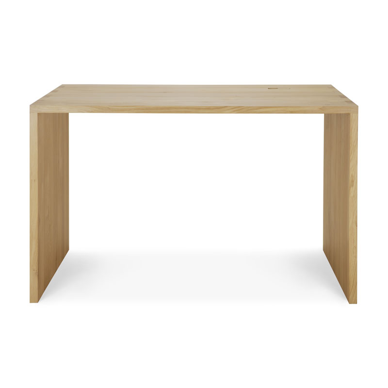 Työpöytä U desk, tammi 140 x 70 cm