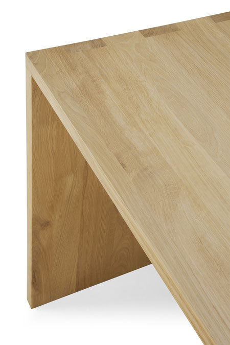 Työpöytä U desk 160 x 80 cm, tammi