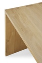 Työpöytä U desk 160 x 80 cm, tammi