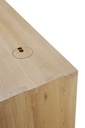 Työpöytä U desk 160 x 80 cm, tammi