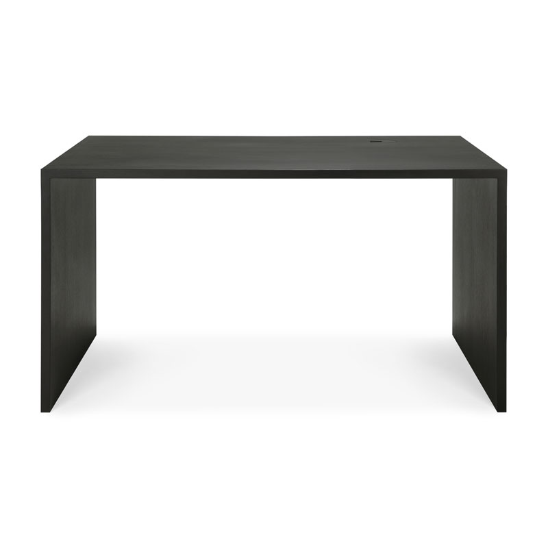 Työpöytä U desk 140 x 70 cm, tammi musta