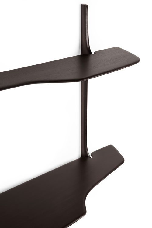 Työtaso Pl seinäkiinnityksellä 140 x 48 cm, mahonki