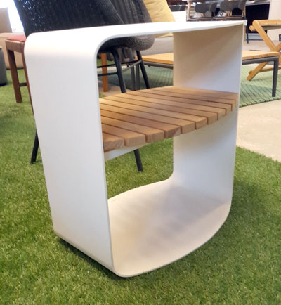 Sivupöytä Mindo 109, Off White