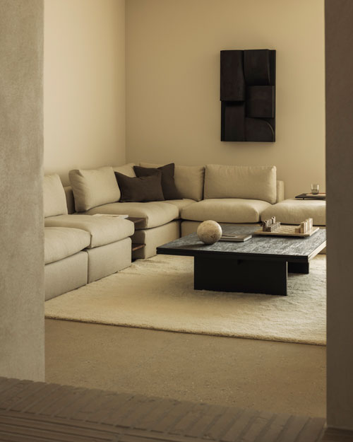 Moduulisohva Mellow, rahi, Off White