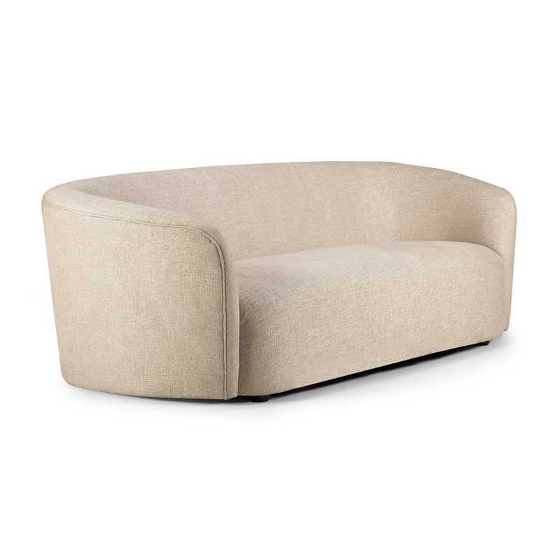 Sohva Ellipse 3:n istuttava, väri Oatmeal