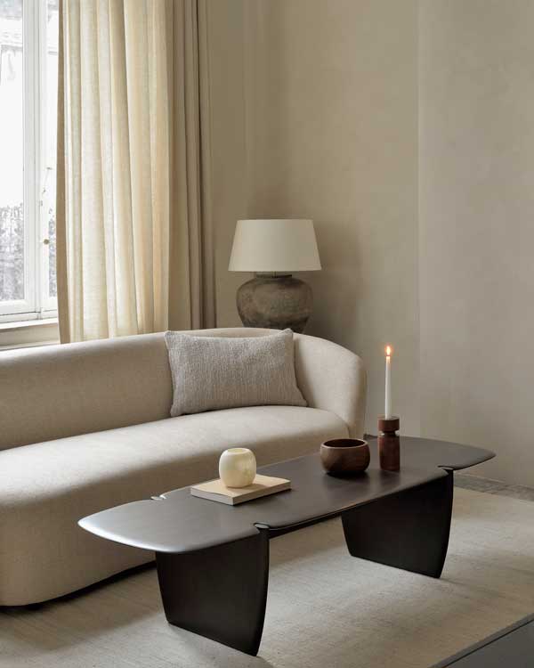 Sohva Ellipse 3:n istuttava, väri Oatmeal