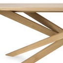 Ruokapöytä Mikado, ovaali 267 x 138 cm, tammi