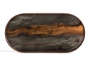 Tarjotin Bronze Organic Glass M
