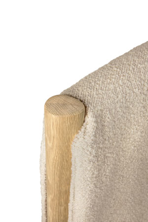 Sänky PI 160 cm, tammi