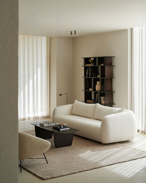 Sohva Contour 3:n istuttava, Chalk