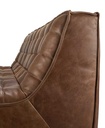 Sohva N701 3:n istuttava, nahka Chestnut