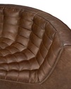 Pyöreä kulmaosa N701, nahka Chestnut