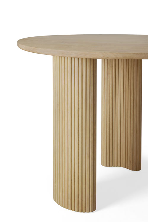 Työpöytä Boomerang 160 x 83 cm, tammi