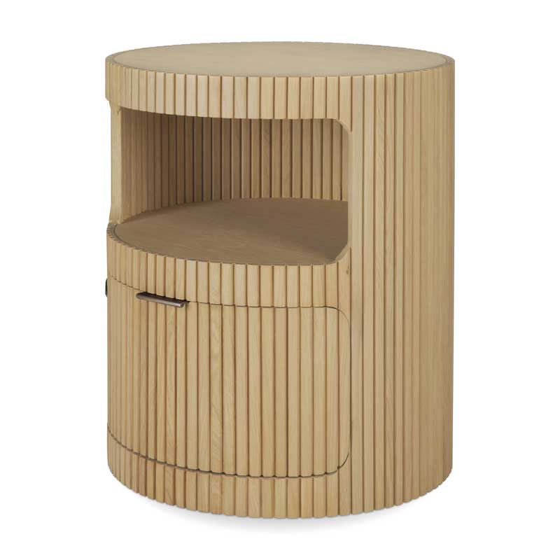 Pyöreä laatikosto Boomerang 45 cm, tammi