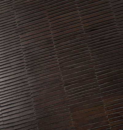 Sohvapöytä Grooves 170 x 120 cm, tiikki