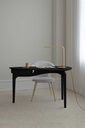 Työpöytä Duende 130 x 67 cm, Black Oak