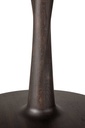 Pyöreä ruokapöytä Torsion 127 cm, tammi, ruskea