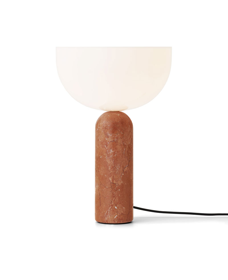 Pöytävalaisin Kizu Large, marmori, Breccia Pernice