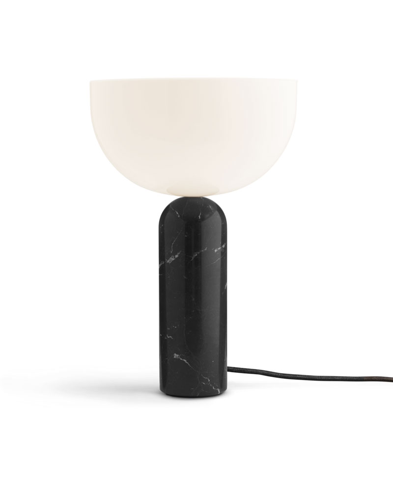 Pöytävalaisin Kizu Large, marmori, Black