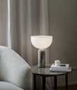 Pöytävalaisin Kizu Small, marmori, Gris du Marais