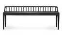Penkki Spindle 150 x 35 cm, musta
