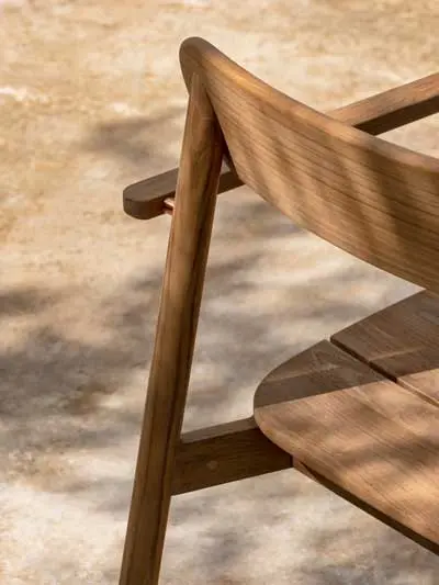 Ruokapöydän tuoli Freya, tiikki (6).webp