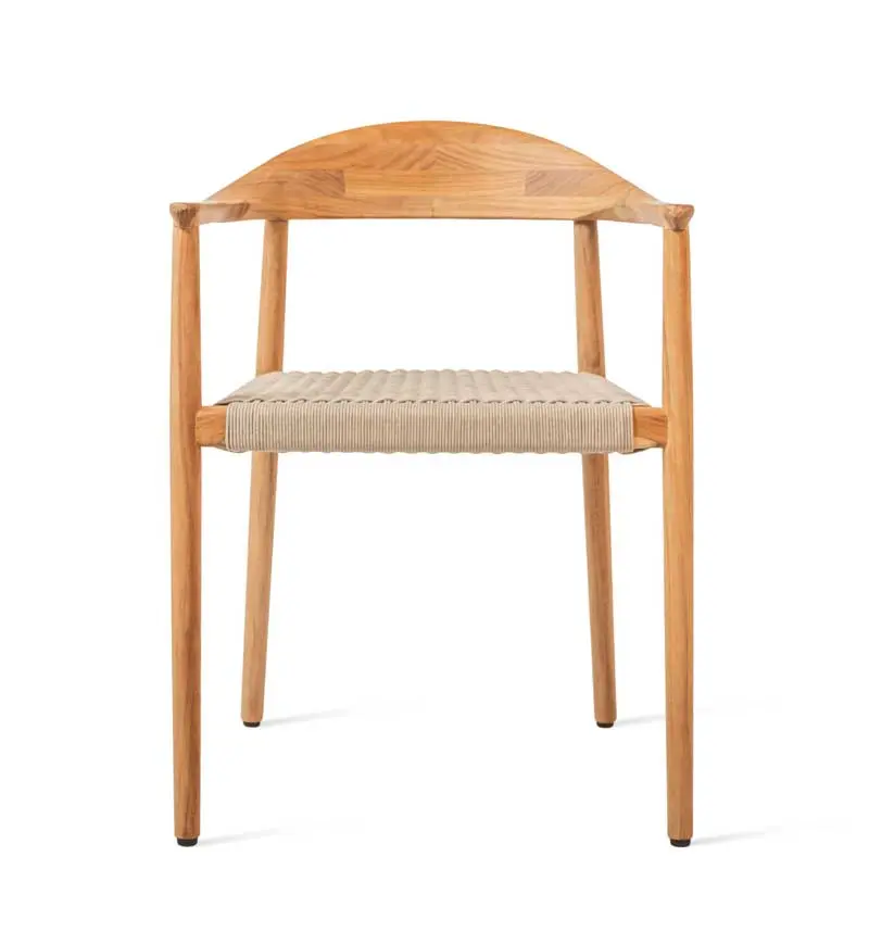 Vincent-Sheppard_Fika-dining-armchair_Untreated-teak_Flax_front_FF.webp