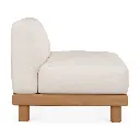 10411_Monocle_outdoor_modular_sofa_1_seater_teak_White_fabric_profile_cut_web.webp