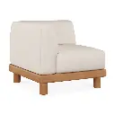 10413_Monocle_outdoor_modular_sofa_end_seater_L_arm_teak_White_fabric_profile_cut_web.webp