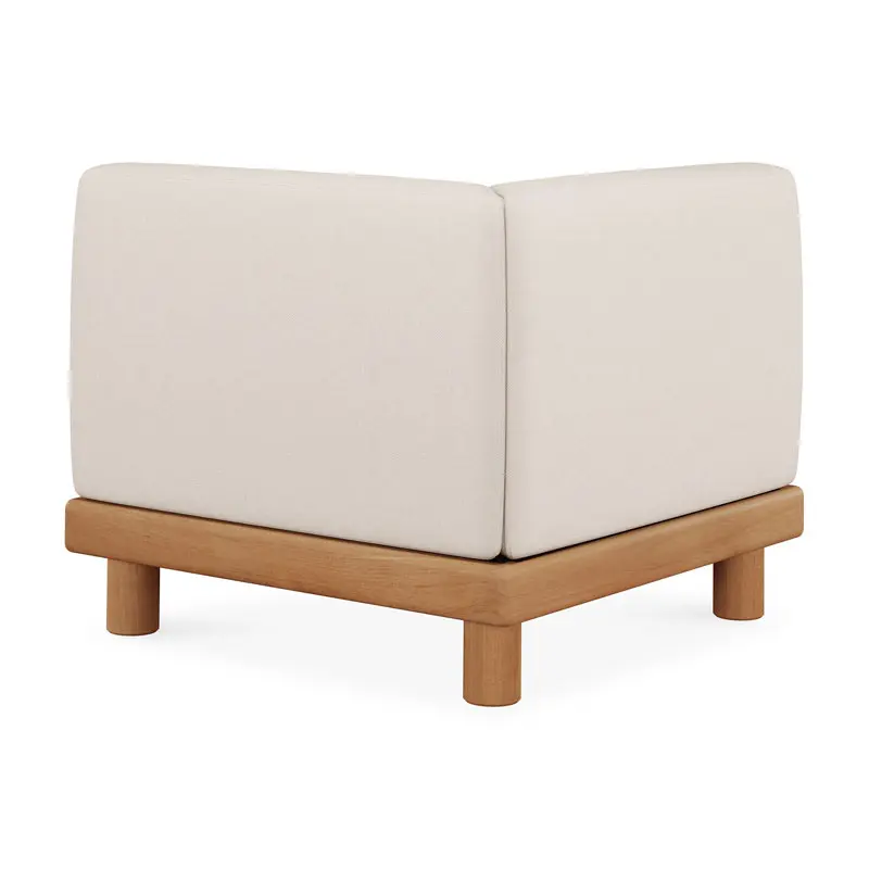 10414_Monocle_outdoor_modular_sofa_end_seater_with_R_arm_teak_aluminium_White_fabric_back_cut_web.webp