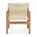 10421_Safari_outdoor_lounge_chair_teak_Dune_fabric_removable_cover_front_cut_web.webp